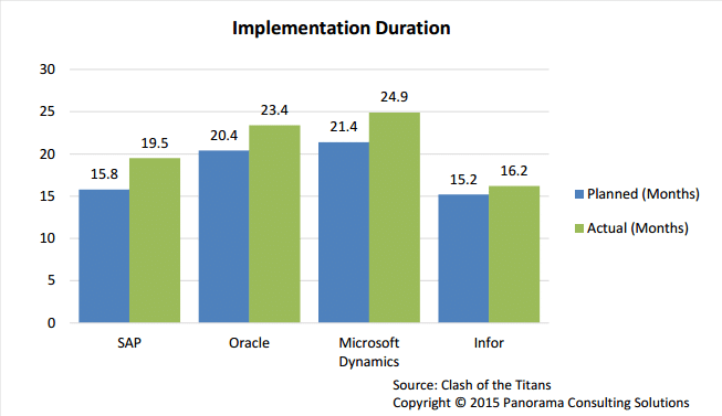 Microsoft dynamics implementation team cost