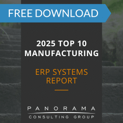 2025 top manufacturing erp report